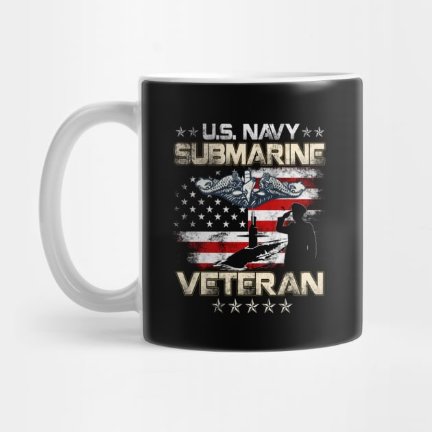 US Military Submarine Veteran Submariner - Gift for Veterans Day 4th of July or Patriotic Memorial Day by Oscar N Sims